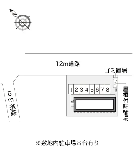 八戸市新井田西３丁目 月極駐車場